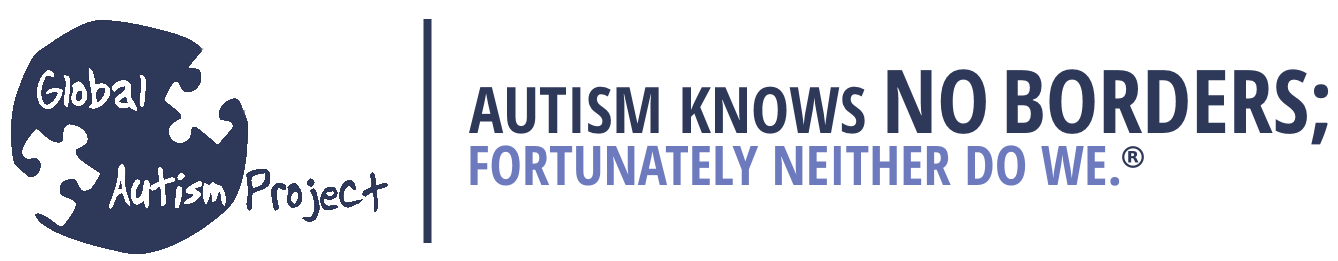 Autism Knows No Borders Logo